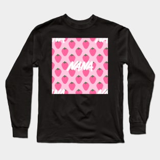 Nana anime strawberries Long Sleeve T-Shirt